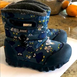 Infant Bogs with owl print